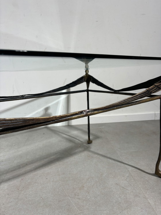 Image 1 of Bronze Salontafel - Diego Giacometti