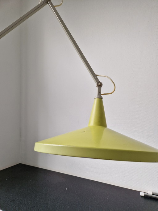 Vintage Rietveld Panama wall lamp design. Gispen.