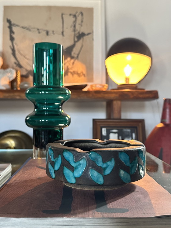 Image 1 of Cendrier en poterie des années 1960 par Höhr Keramik, Allemagne de l'Ouest