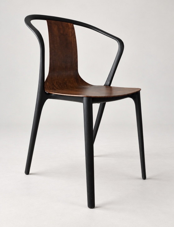 4x sedie di design Vitra Belleville Wood di Bouroullec – Sedie da pranzo, Legno (photo 12 of 15)