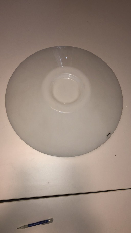 Rare XL iGuzzini "Bolla" Triangle Ceiling/Wall Lamp – 54cm – Italian Mid-Century