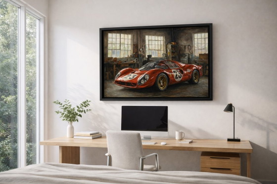 Ferrari 330 P4 #23 – Sieger 24h Daytona 1967 – Kunstdrucke, Paper (photo 4 of 5)