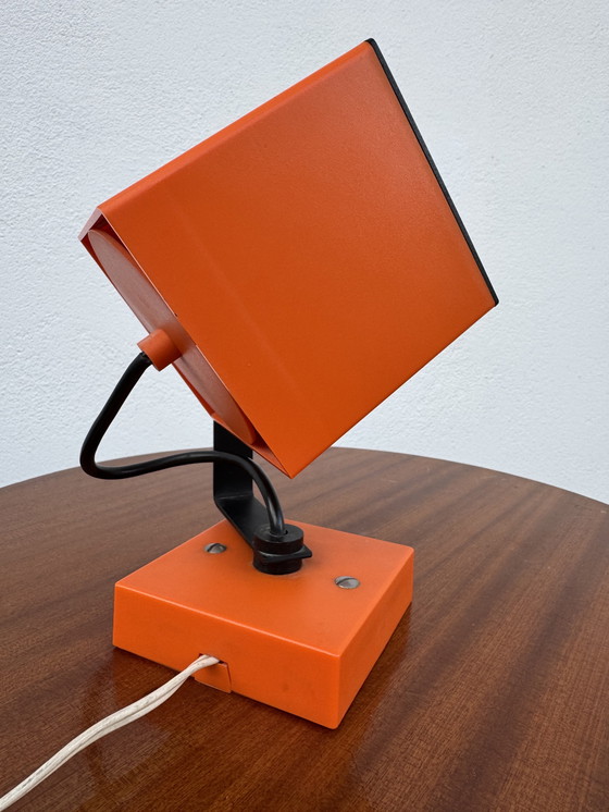 Image 1 of Lampada da parete arancione Philips degli anni '70