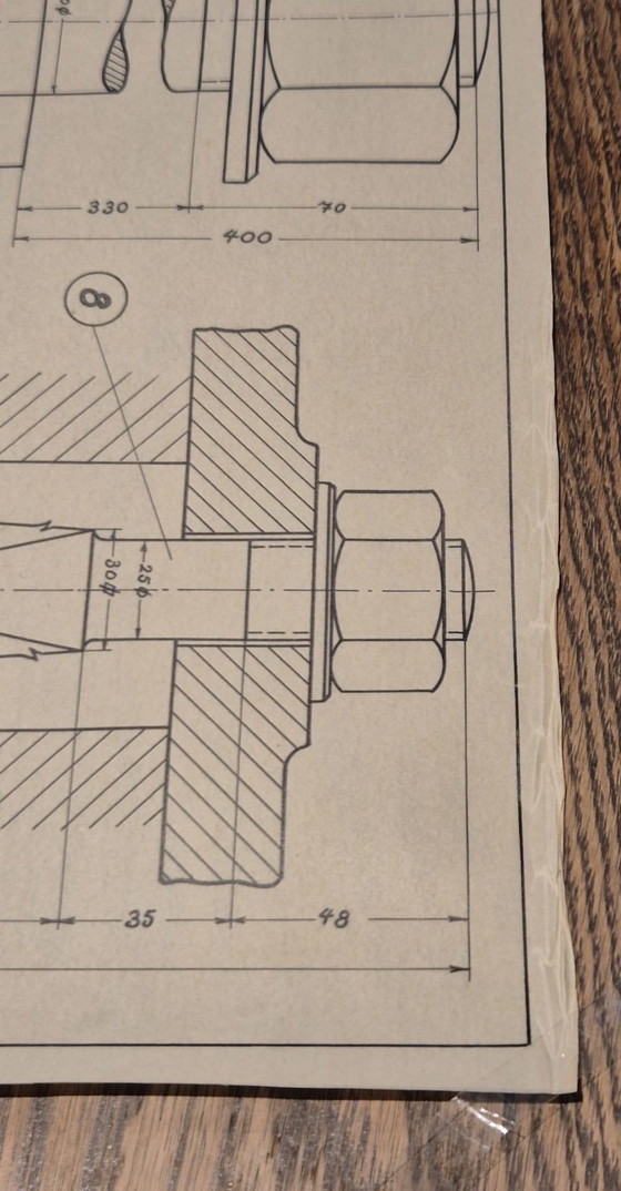 Image 1 of Originele technische tekening