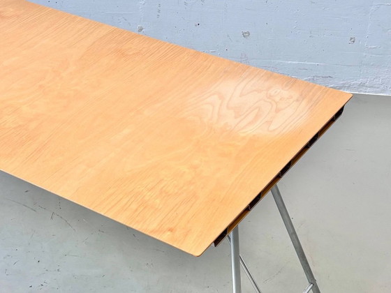 Atelier Alinea office desk with metal frame – Dining tables, Wood (photo 4 of 15)