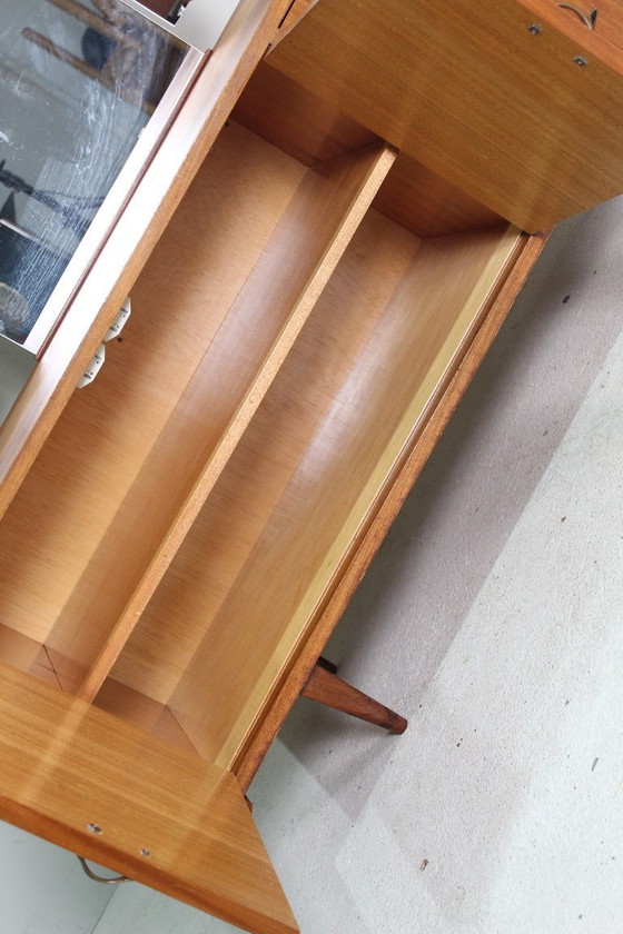 Image 1 of Coiffeuse vintage avec miroir amovible