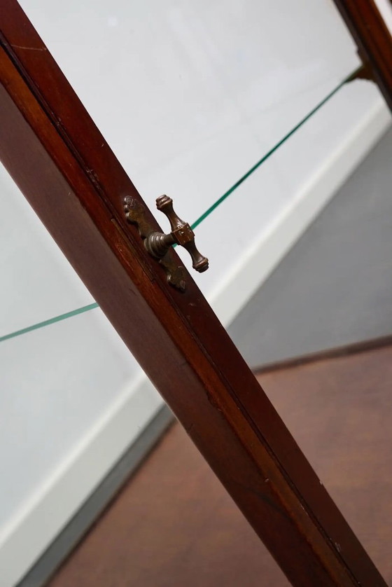 Image 1 of Vitrine de musée/boutique victorienne en acajou, fin du XIXe siècle