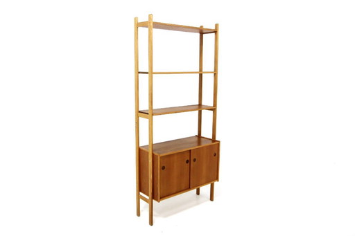 Scandinavian teak bookcase, Sweden, 1960