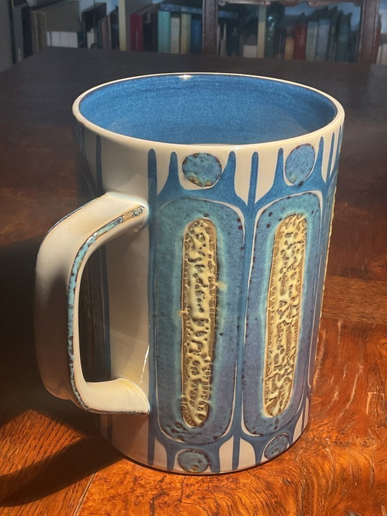 Image 1 of Keramische kan van Royal Copenhagen, Aluminia, Tenera, Denemarken 1960.