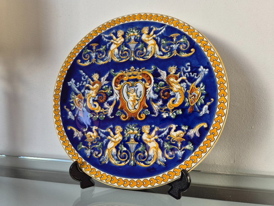 Image 1 of Vintage jaren 60/70 Gien France "Renaissance" sierbord.