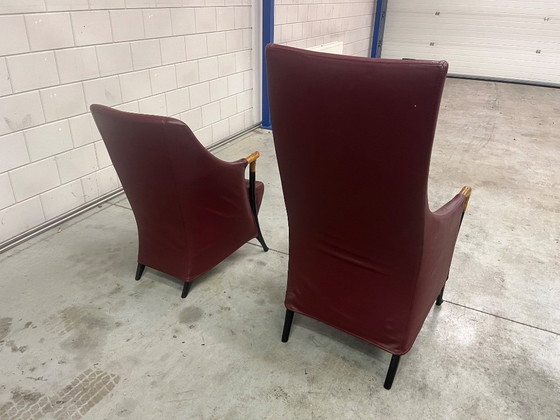 Image 1 of Georgetti Perfetti stoelen set rood
