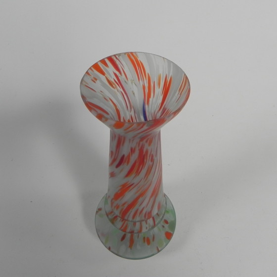 Image 1 of Art Deco Vase in Different Colors, Beaded, 1930s