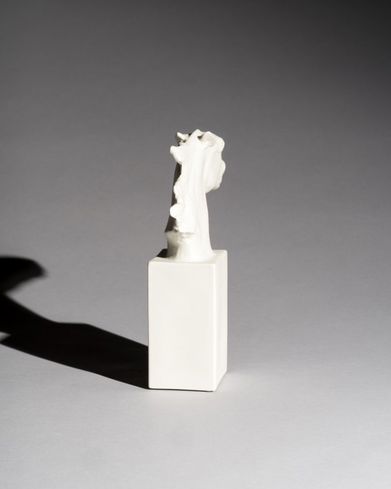 Image 1 of Albert Hinnrich Hussmann Rosenthal Hannibal Equestrian Porcelain Sculpture 1609