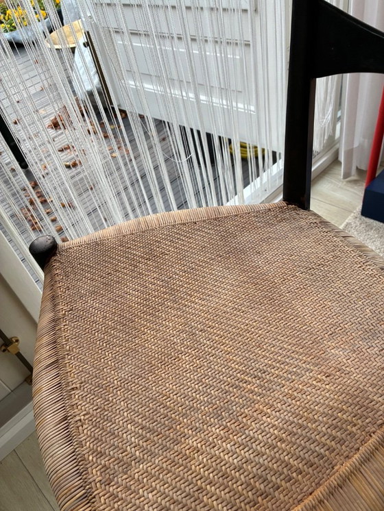 Image 1 of Chaise CHIAVARI laquée noire par BOTTI & GANDOLFO