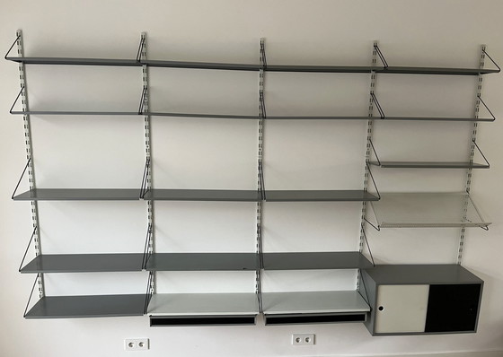 Image 1 of Pilastro Tjerk Reijenga Modular Wall System / Wall Unit - Gray