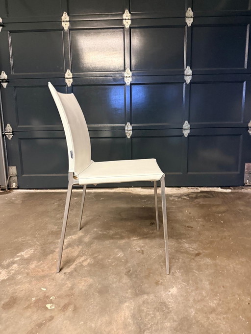 Silla de comedor Lia Zanotta (Pelle Scozia 0650)