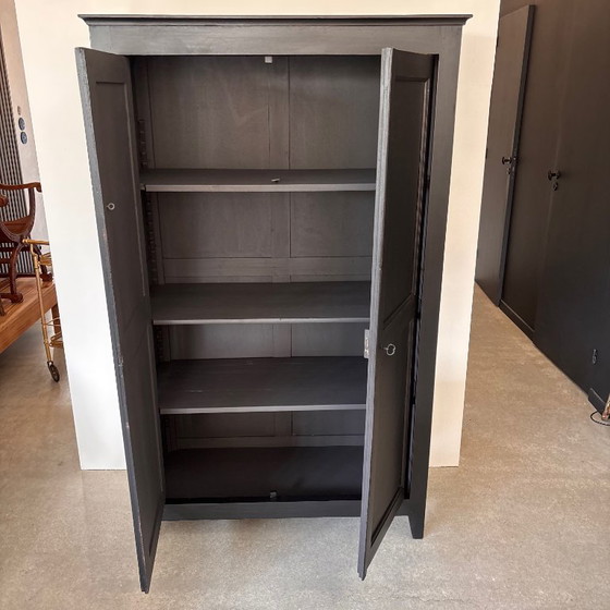 Image 1 of black wardrobe