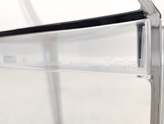 Image 1 of Set van 4 stapelbare stoelen van Kartell Design, model Philippe Starck Ghost.