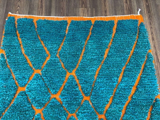 Alfombra marroquí de lana hecha a medida con color especial, tamaño 150/250 cm. – Ahrend, Wool (photo 3 of 5)