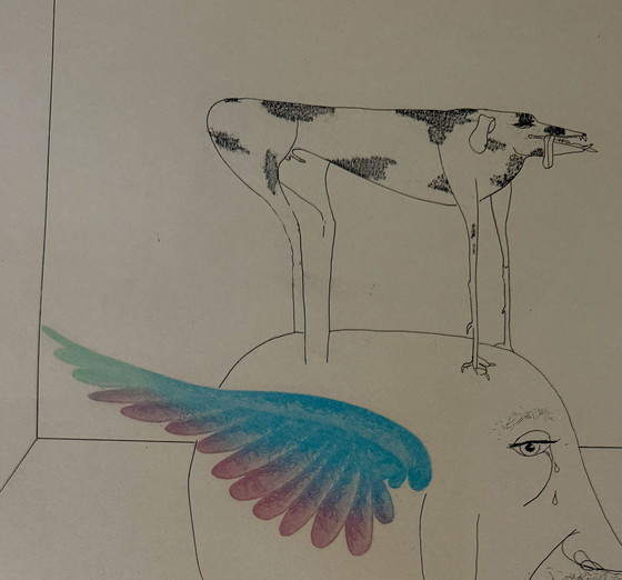 Image 1 of Paul Wunderlich - grabado en color