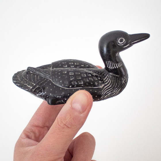 Image 1 of Figurine de canard vintage, art populaire canadien