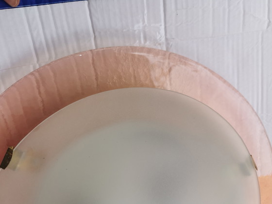 Image 1 of MURANO Large old rose wall lamp