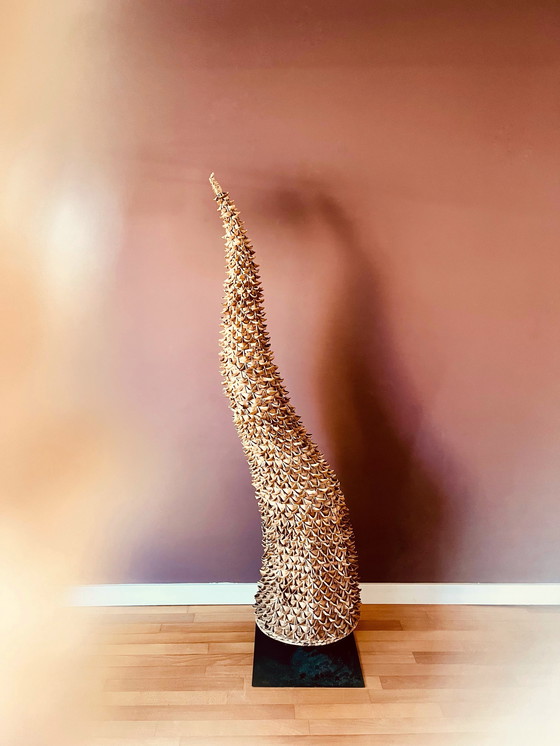 Image 1 of Very unique! Large Boho lamp
