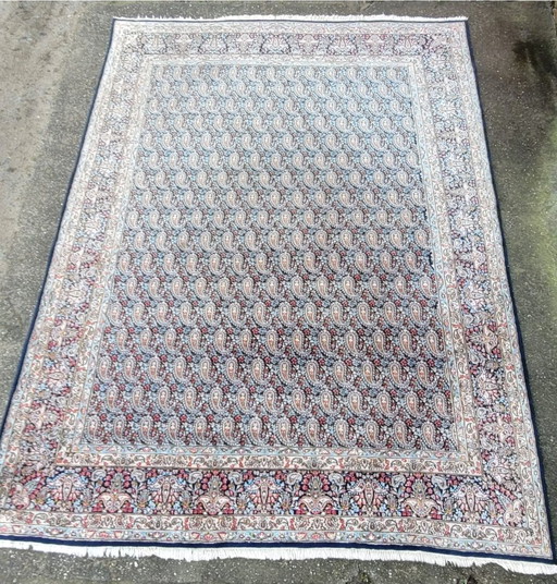 Antiker Kerman Kirman 370x270cm handgeknüpft Premium Qualität Meisterwerk persischer Handwerkskunst  Perserteppich Orientteppich