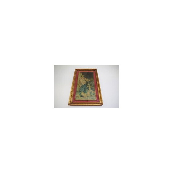 Image 1 of Italian vintage painting with frame, 1920s