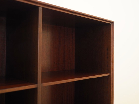 Libreria danese impiallacciata in mogano su gambe svasate, anni '60 – Librerie, Legno (photo 6 of 11)