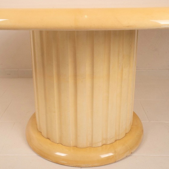 Image 1 of Raro Tavolo in pergamena di Aldo Tura per Tura Milano 1960