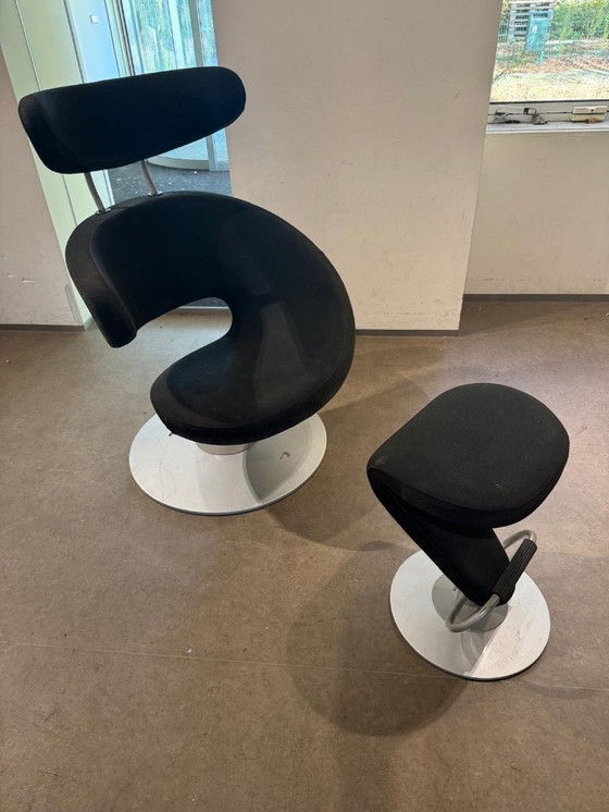 Image 1 of Stokke Variér Peel sillón + reposapiés