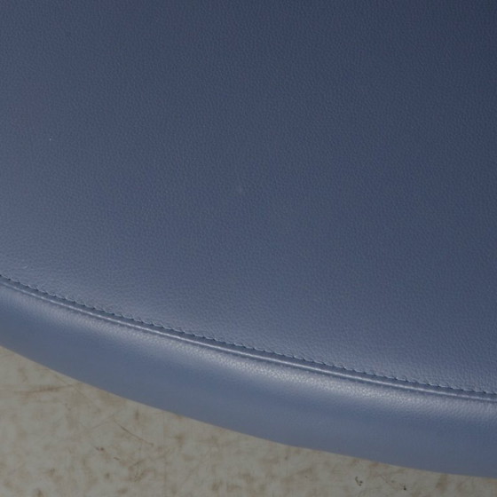 Kusch & Co Travel ontvangstbank, bruin/blauw leder – Bankjes, Leather, Metal (photo 5 of 5)