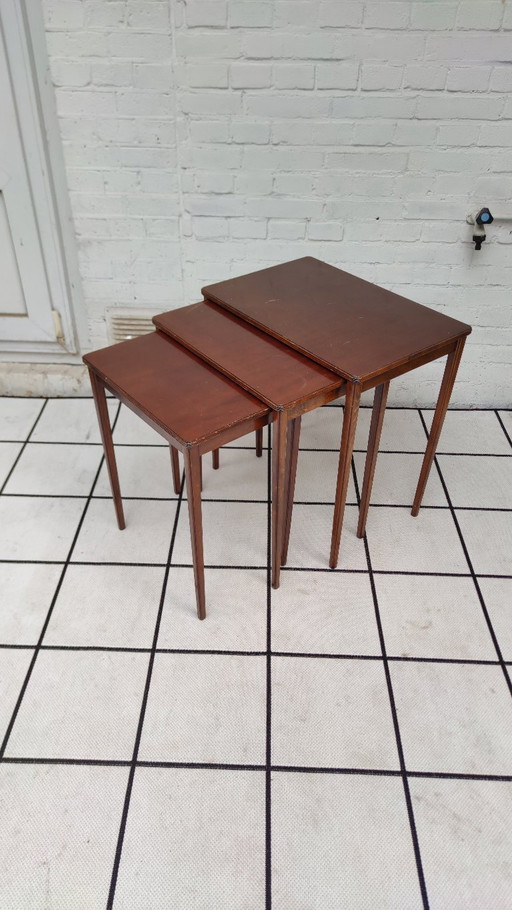 Mimiset / Mesas nido / Mesas nido - Teca - Danesa