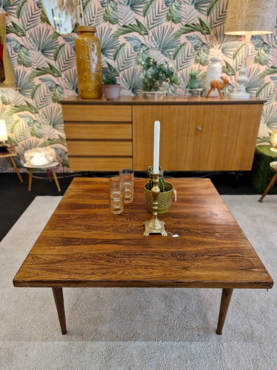 Image 1 of Table basse vintage danoise en palissandre, années 70