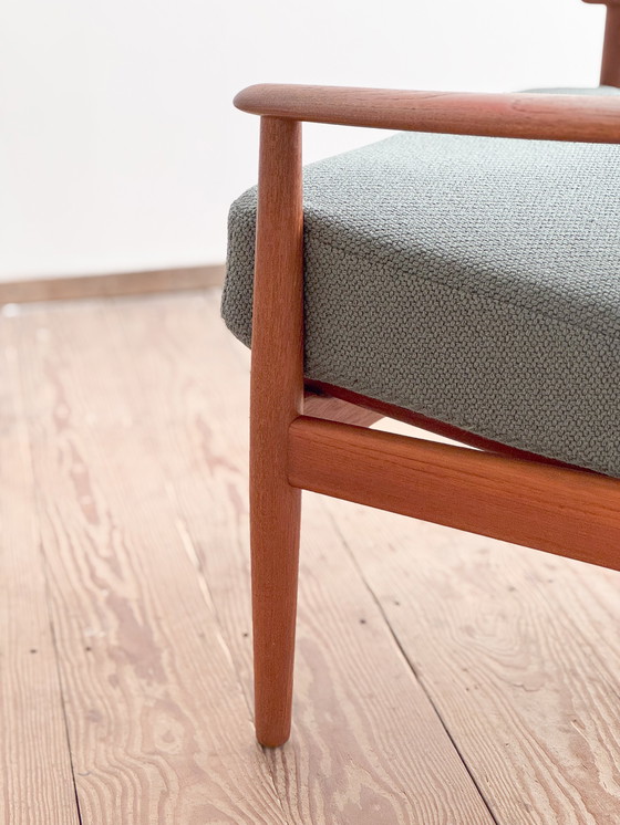 Image 1 of Mid-Century Danish Lounge Armchair in Teak Fd 164 by Arne Vodder for France and Son., Denmark, 1960s
