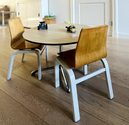 Children's table with two chairs