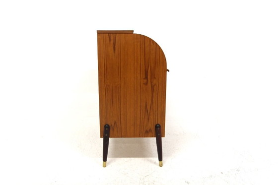 Scandinavian Teak Secretary, Bröderna Gustafssons, Sweden, 1950, Broderna Gustafssons, Storage cabinet, Wood (photo 5 of 7)