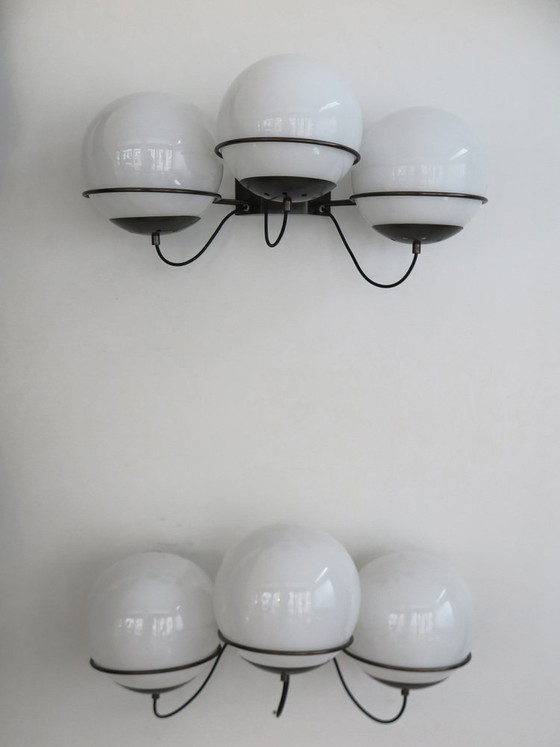 Appliques murales de Candle, Italie, 1960, set de 2 (photo 6 of 17)