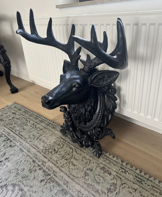 Image 1 of Hirschkopf Wandskulptur