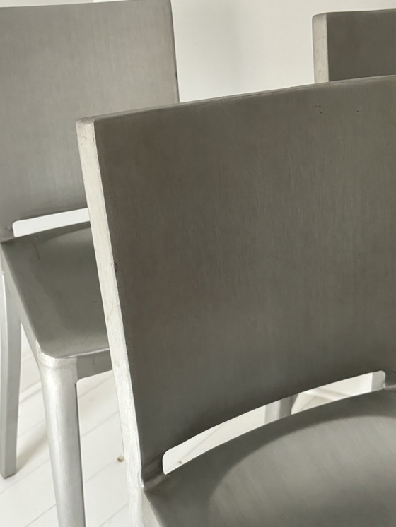 Image 1 of 4X Philippe Starck Emeco Hudson Barstools