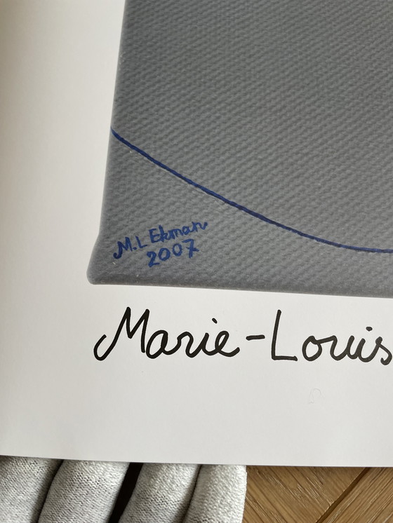 Image 1 of Marie-Louise Ekman, Lady and Elephant Street II, 2007, Copyright Marie-Louise Ekman/Image Copyright 2017