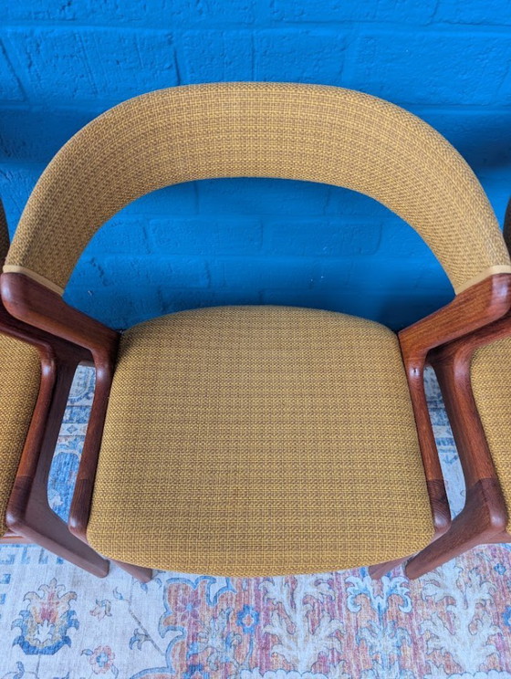 Image 1 of 4x vintage stoelen, Korup Stolefabrik model T21, jaren 60