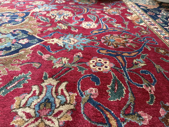 Image 1 of Tappeto unico Tabriz persiano - Rosso con accenti blu-verdi - circa 400 × 300 cm