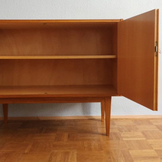 Image 1 of ❤️Hellerau Cultureel Meubel Commode Franz Ehrlich DDR Midcentury Bauhaus GERESTAUREERD
