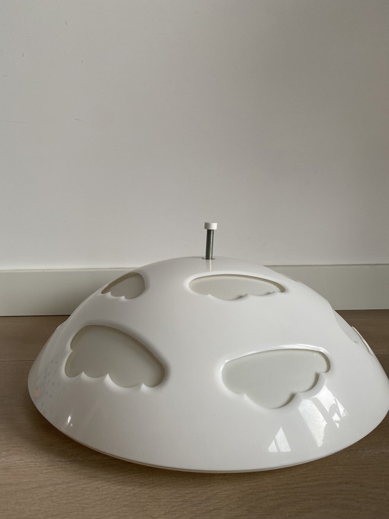 Image 1 of Vintage Ikea white seiling Skojig lamp by designer Henrik Preutz x Ikea