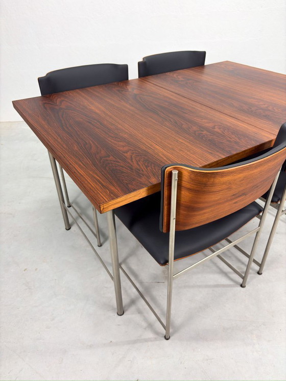 Image 1 of Vintage SM08 Dining Room Set by Cees Braakman for Pastoe