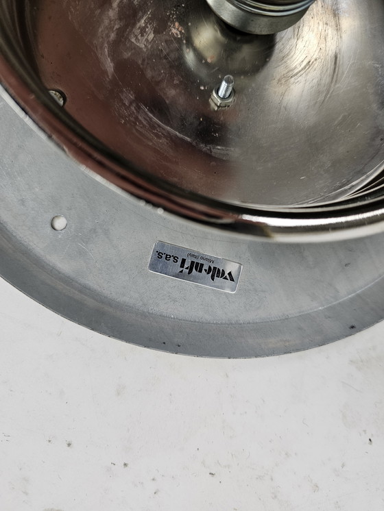 Image 1 of Lámpara de pared o de techo fabricada en latón Valenti y cristal esmerilado.