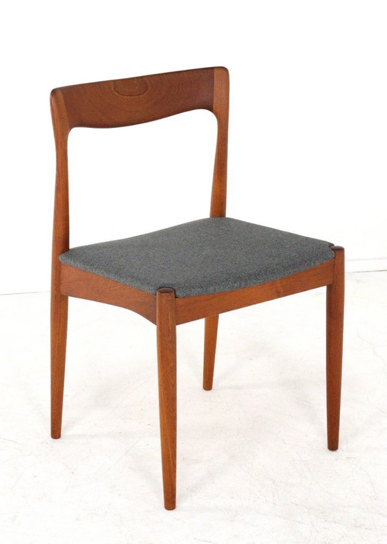 Image 1 of Set di 6 sedie Arne Vodder per Vamo Mobelfabrik vintage