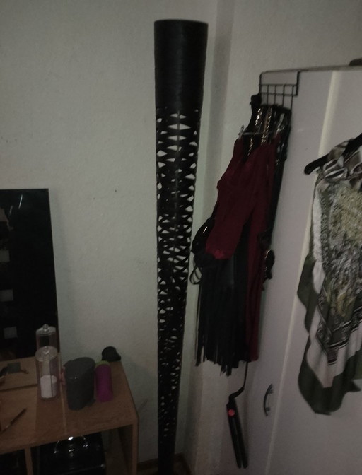 Foscarini - Lampada da terra TRESS STILO, nera